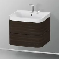 Duravit Happy D.2 Plus Möbelwaschtisch c-shaped