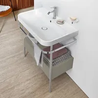 Duravit Happy D.2 Plus Möbelwaschtisch c-shaped