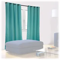 Relaxdays Vorhänge 2er Set, mit Muster,