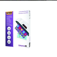 Fellowes Laminierfolien Enhance 80 mic A4 matt 100 Stück