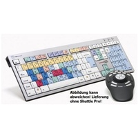 LogicKeyboard Cubase Nuendo Slim Line, USB, DE (LKB-CBASE-AJPU-DE)