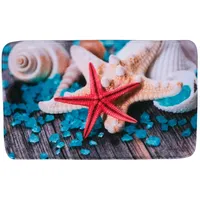 Sanilo Badteppich Fort Lauderdale Blau Ø 80 cm