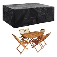 VidaXL Gartenmöbel-Abdeckungen 2 Stk. 8 Ösen 242x162x100 cm