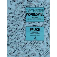 Schott Music Orchester-Probespiel Pauke / Schlagzeug