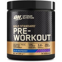 Optimum Nutrition  Gold Standard Pre-Workout Blue Raspberry Pulver 330