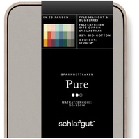 Schlafgut Pure Baumwolle 140 x 200 - 160 x