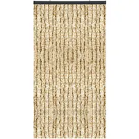 Arsvita Flauschvorhang 56x185 meliert beige - weiß