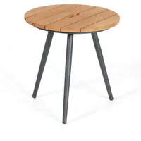 SonnenPartner Beistelltisch Gala 50 cm Alu/Teak Sonnen Partner
