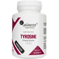 Aliness - Tyrosin - N-Acetyl-Tyrosin 500mg - Unterstützt Speicher