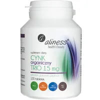 Aliness Cynk Organiczny Trio 15mg 100tab DREI ZINKFORMEN