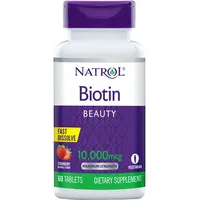 Natrol Biotin 10.000 mcg Schnell Auflösend