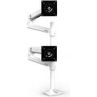 Ergotron LX Dual Stacking Arm, Tall Pole für Tischmontage