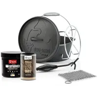 BBQ-Toro Dutch-Oven-Set mit Dutch Oven Master 6-tlg.