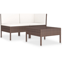 VidaXL Garten-Lounge-Set braun 310185