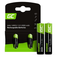 Green Cell Akku 800 mAh 1.2V [2 Stück] Batterien