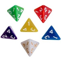 Philos Würfel Pearl 4-seitig 50er Pack (7710)