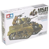 TAMIYA 300035313 - WWII US M5A1 Leichter Panzer mit