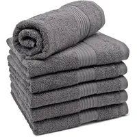ZOLLNER Handtuchset 6-tlg. grau