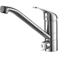 Tuganna Spültischarmatur mit Spülmaschinenanschluss Küchen Wasserhahn mit Geräteanschluss Chrom