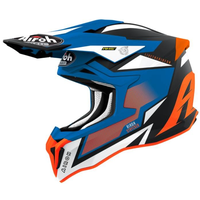 Airoh Strycker Axe matt-orange/blau