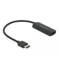 DeLock HDMI Adapter 0,24 m Schwarz