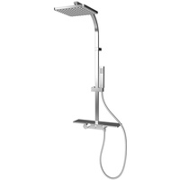 Schulte DuschMaster Rain II Square chrom D963510 02