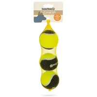 Beeztees Fetch Sponge Ball schwarz-gelb