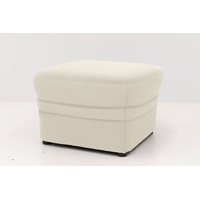 DOMO collection Hocker Kunstleder Softlux beige