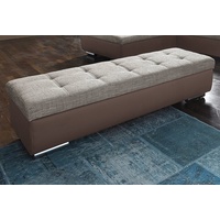 DOMO collection Hocker »Treviso XXL: B/T/H: 161/60/41 cm«, mit