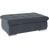 DOMO collection Hocker »Mona«, mit Stauraumfach grau