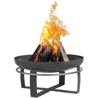Cookking Feuerschale Viking 60 cm x 36 cm Schwarz