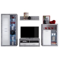 Die Möbelfundgrube Wohnwand STONE