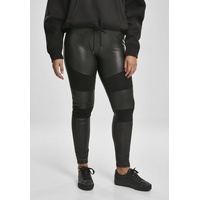 URBAN CLASSICS Fake Leather Big Leggings Black 2XL