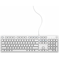 Dell KB216 Tastatur USB QWERTY UK Englisch Weiß