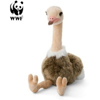 WWF Plüschtier Strauß (35cm) lebensecht Kuscheltier Stofftier Plüschfigur