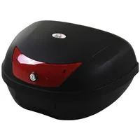 Homcom Motorradkoffer, Fassungsvermögen: 48 L schwarz