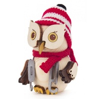 Kuhnert Sammelfigur Kuhnert Mini Eule mit Schlittschuhen