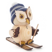 Kuhnert Sammelfigur Kuhnert Mini Eule mit Ski