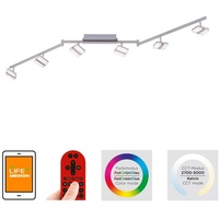 Just light. LED-Deckenleuchte LOLAsmart Sabi 6-flammig