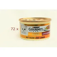 Purina Gourmet Gold Zarte Häppchen in Sauce Huhn &