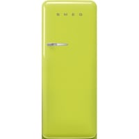 Smeg FAB28RLI5 Retro-Kühlschrank (270 l, 1530 mm hoch, Limettengrün) 
