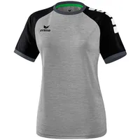 Erima Zenari 3.0 Trikot Damen grey-melange/black/dark grey 34