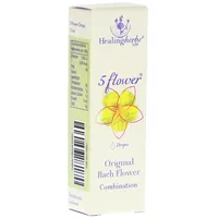 Olio natur BACH-Kombination 5FLOWER NOTFALL-Tro.Healing Herbs