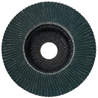 Metabo Lamellenschleifteller 125 mm P 80, Zirkonkorund, Stahl, Edelstahl,