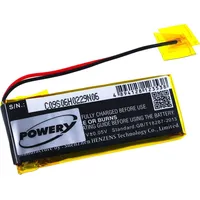 Powery Akku für Kopfhörer Cardo Scala Rider Q3 -
