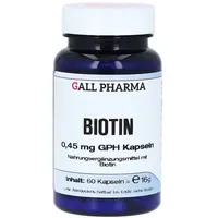 Hecht Pharma Biotin 0.45 mg GPH Kapseln 60 St.