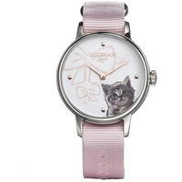 Locman Damenuhr 1960 Fantasy Cat" in Rosa | Gr.: