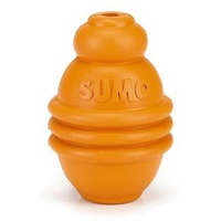 Beeztees Sumo Play Hundespielzeug, Gummi, orange,