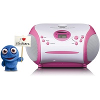 Lenco SCD-24 Kids rosa