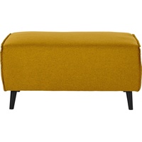 DOMO collection Hocker »Amora«, mit Federkern gelb